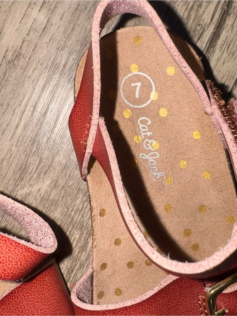Cat & Jack Brow Adjustable Buckle Sandals for Kids